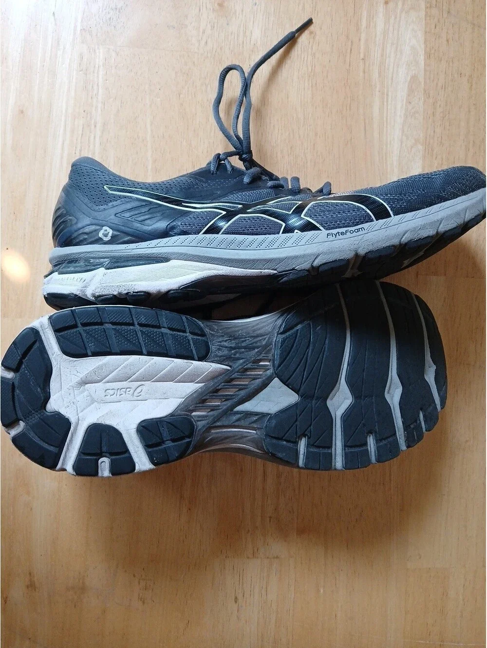 Asics GT-2000 9 Men's Sz 11 1/2 Carrier Grey Black Running Shoes 1011A983
